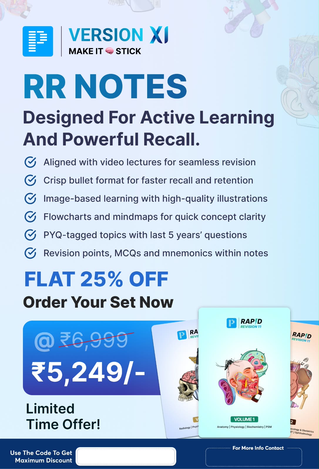 Version XI RR Notes: Rapid Revision Set
